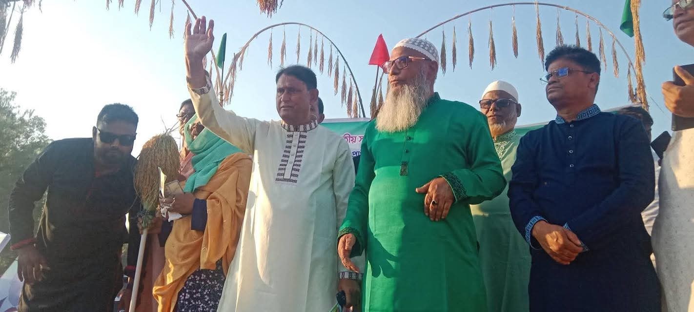 মান্দায় ধানের শীষের বিজয় নিশ্চিত করতে গণসমাবেশ